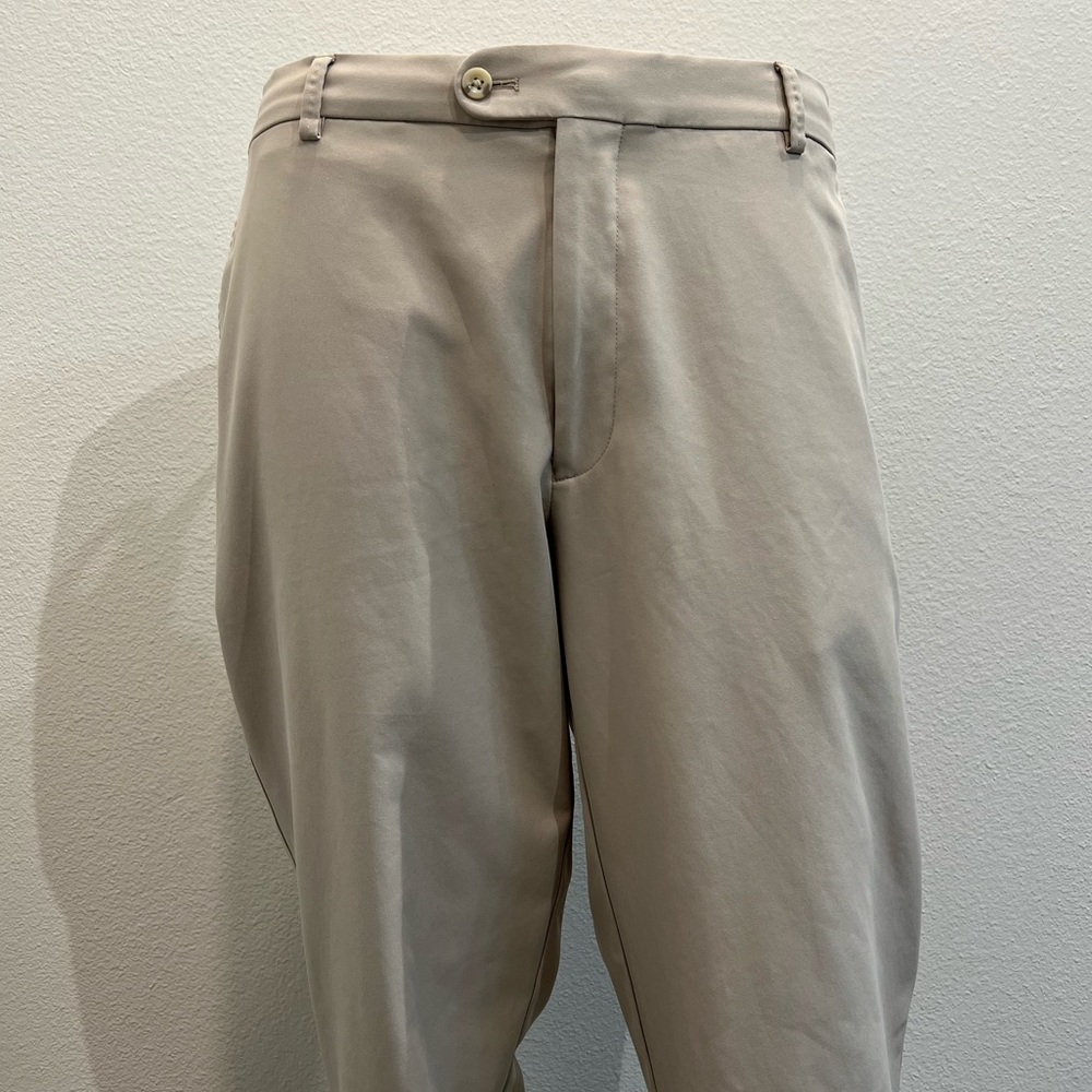 Peter Millar Durham Performance Flat Front Pants,… - image 2